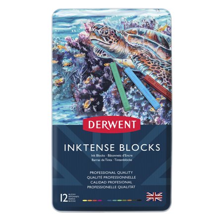 Derwent Inktense Blocks 12-setti