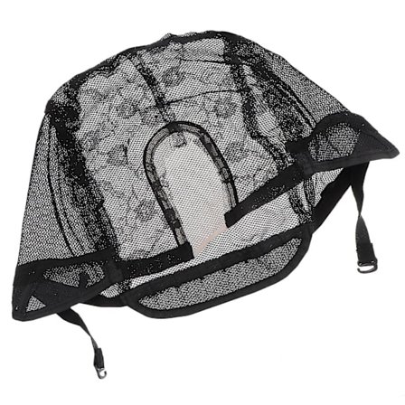 U-formet blondeperikkhette for å lage parykk og hårveving, strekkbar og justerbar