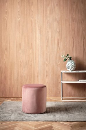 Jotex - Sittepuff, Diameter 40 Cm Tåkerosa - TOKYO - Kjøp Sittepuffer hos Jotex