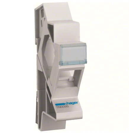Hager TN009S Holder RJ45, Keystone, Elfordeling & strømforsyning