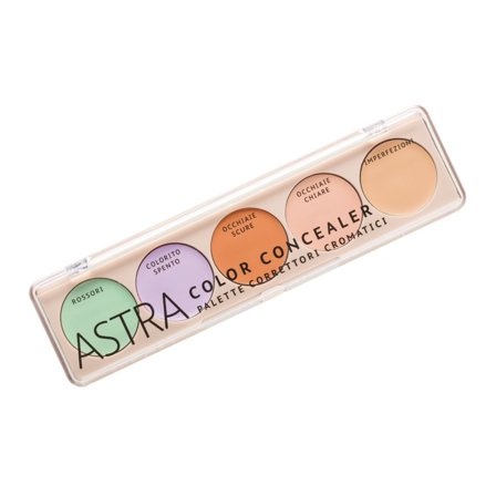 ASTRA MAKEUP COLOR CONCEALER Palette correttori cromatici 0001 - CAMOUFLAGE 6,5g - Correttore