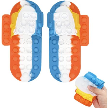 Avlastning Bubblor Tofflor, Pop It Fidget Toy Gnagare Pioneer S