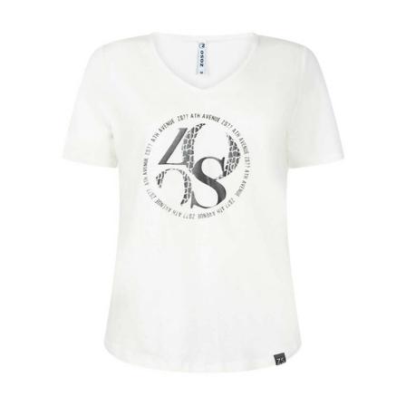 Zoso T-shirt , Wit , Dames , Maat: XL