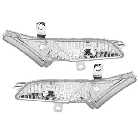 Par av främre stänkskärmssidopositionsljus 95563103501 Passar till Porsche Cayenne 08‐10