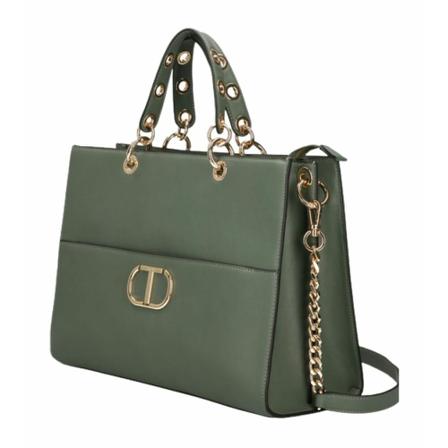 Twinset Handbags Grøn, Dame Håndtasker, Størrelse: ONE Size