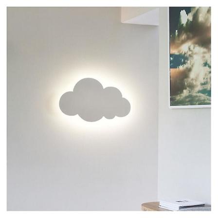 Vegglampe - Skylampe - Innendørs - Moderne - Akrylskjerm med innebygde LED-lys - Små hvite skyer