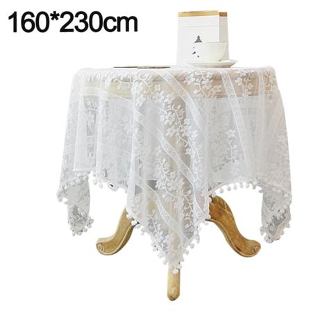 Vintage spetsduk, spetsbroderi bordsduk