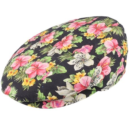 Stetson - Multi flatcap Boné - Ivy Cap Cotton Hawaii Print Floral Pattern Flat Cap @ Hatstore