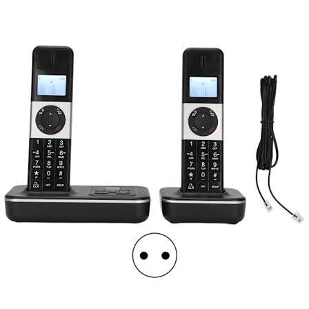 D1002 TAMD kätevä puhelin yritys toimistoon kotiin digitaalinen langaton nauhoittava viestipuhelin 100240V (EU-pistoke)