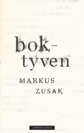 Boktyven - Bok av Markus Zusak - Pocket
