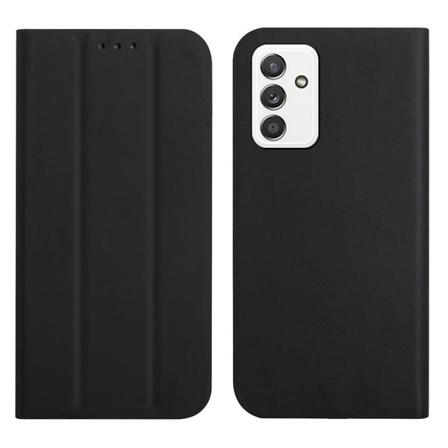 Erittäin ohut matkapuhelimen kuori pidikkeellä Samsung Galaxy A82 5G - Musta
