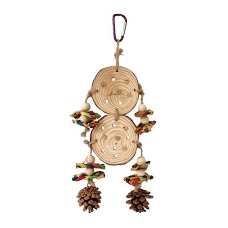 Fugle Tyggeslegetøj Bur Bidelegetøj Rivetræ Træning Kæledyrslegetøj Makuleringslegetøj Papegøjelegetøj til Undulater Nymfeparakitter Finker Undulat (