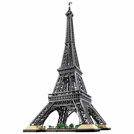 Klassisk Paris Eiffel Tower Creator Ekspert Montage Bygning Klods Klods legetøj