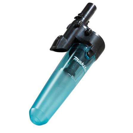 Makita 191D73-9 Syklonbeholder med låseknapp, 130x100x400 mm Svart, Rengjøringsmaskiner