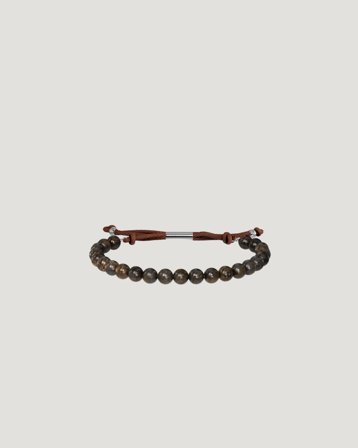 Edblad Avery Bracelet Brown Brun Smykker Gutt - Kids Brand Store