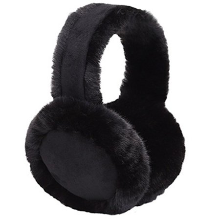 IKEPOD Australsk Fåreskind Uld Ørevarmere, Hyggelige Unisex Ørevarmere, Holder Ørerne Varme om Vinteren til Mænd og Kvinder