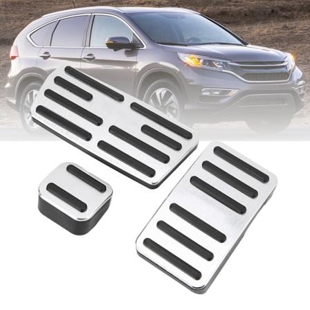 3 stk. Bremsespedal Aluminiumlegeringsgummi Udskiftning til Honda CRV CRV 20122016