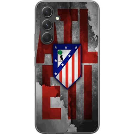 Yhteensopiva Puhelinkuori Samsung Galaxy S24 FE Atleti grå text