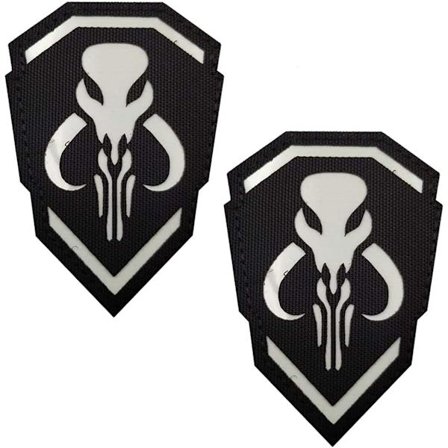 2 stk. Mythosaur reflekterende patches - Star Wars-patches