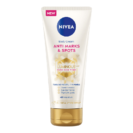NIVEA Luminous630 Anti Stretch Mark & Dark Spots Body Cream Bodylotion kroppsoljor Dam 100ML