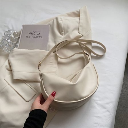 Hobos Chest Bag Crossbody Bag BEIGE - high quality