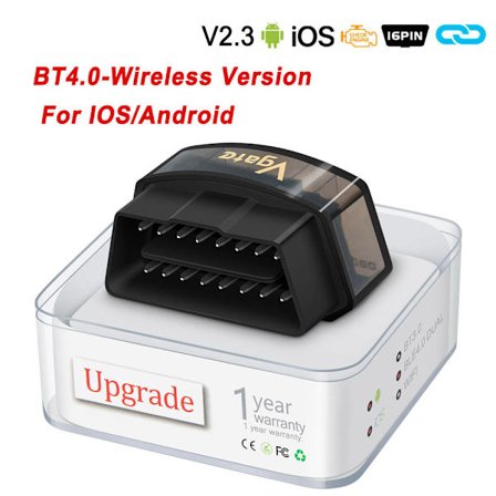 Vgate iCar Pro ELM327 V2.3 Bluetooth 4.0 For IOS/Android OBD2 Auto Scanner WIFI OBD Bildiagnoseverktøy