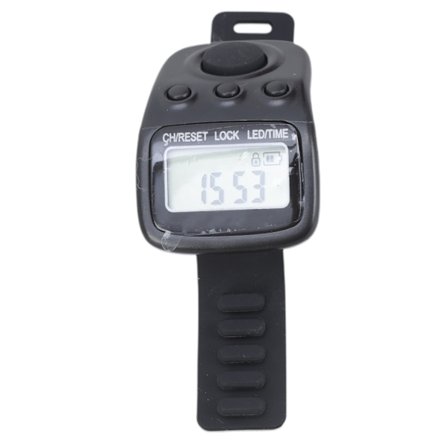 Bærbar håndholdt digital elektrisk teller, fingespillleketøy med tid og LED-bakgrunnsbelysning, dekompresjons- og avslapningsverktøy