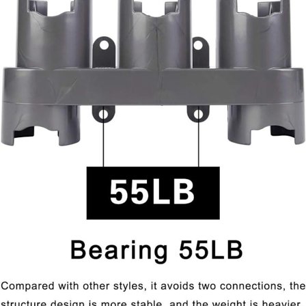 Väggfäste och tillbehörshållare för Dyson: Platssparande konsolkit (grå) KLB