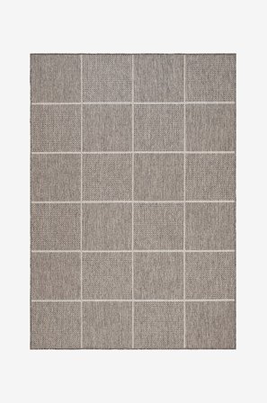 KM Home - Slätvävd Madrid - Grå - Slätvävda mattor - 200X285 - Från Homeroom