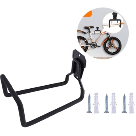 Sykkelopphengssystem, sykkelveggbrakett, hengekroker, inkludert skruer, sykkel / stige / (hage)verktøy osv., Maks belastning 60 katter