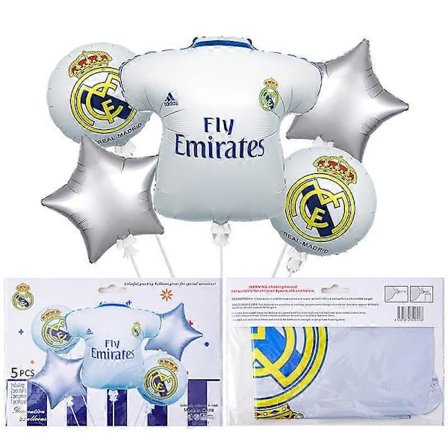 Fødselsdagsfestdekorationer til fodboldfans – 5 folieballoner til sportsfejringer