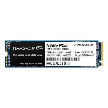 Team Group MP33 - SSD - 2 TB - PCIe 3.0 x4 (NVMe)