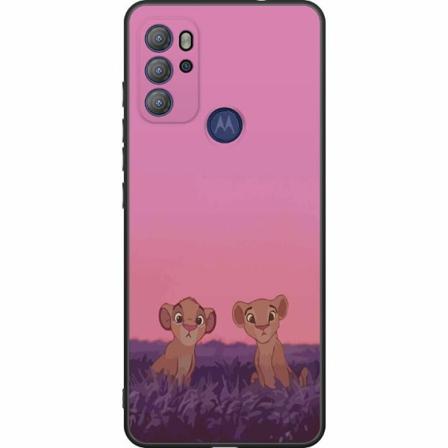 Motorola Moto G60s Svart Skal Pink