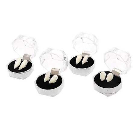 4 æsker Legetøj Børn Vampyr Tænder Sæt Vampyr Tænder Cosplay Vampyr Tænder Hugtænder