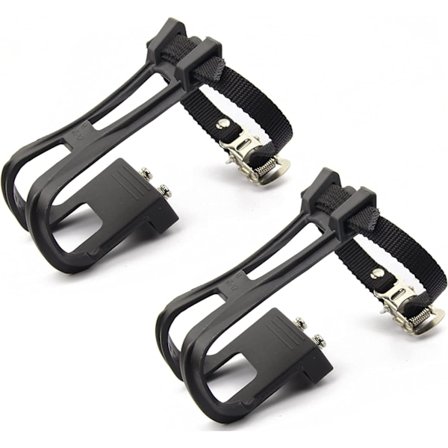 1 par tåclips med remme Cykling MTB Landevej Mountain til cykelpedal