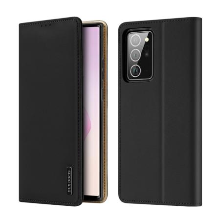 Dux Ducis Wish Læder Pung Etui Galaxy Note 20 Ultra Sort