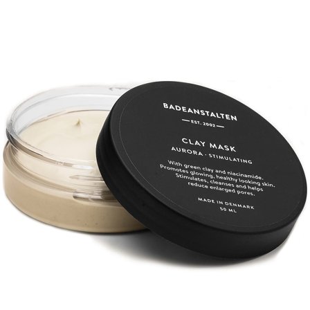 Badeanstalten Lermaske Aurora 50 ml, Skincare, Masker, Dybderensende Masker