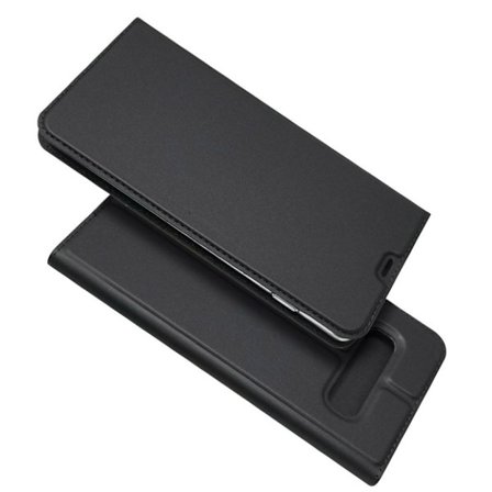 Samsung Galaxy S10 Plus adsorptio nahkainen suojakotelo - Musta