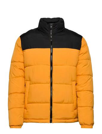 Jjpaul Puffer Collar Yellow Jack & J S