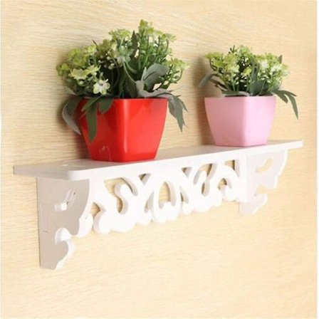 Veggmontert Oppbevaringshylle Pvc-plate Visningshylle