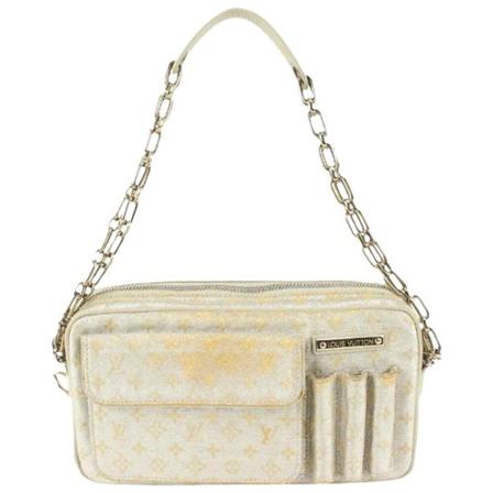 Louis Vuitton Vintage, Pre-owned Canvas louis-vuitton-bags Grijs, Dames, Maat:ONE Size