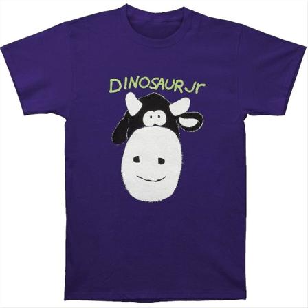 Dinosaur Jr Cow T-shirt för män Xx-stor Lila L