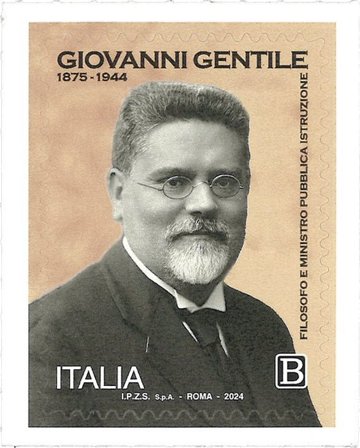 Italien - Giovanni Gentile 80 år - Postfrisk frimærke