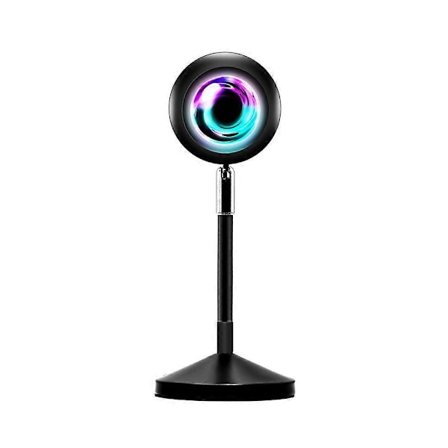 Solnedgang Lampe, 16 Farver Solnedgangsprojektionslampe med Fjernbetjening, Solnedgang Lampe Projektion