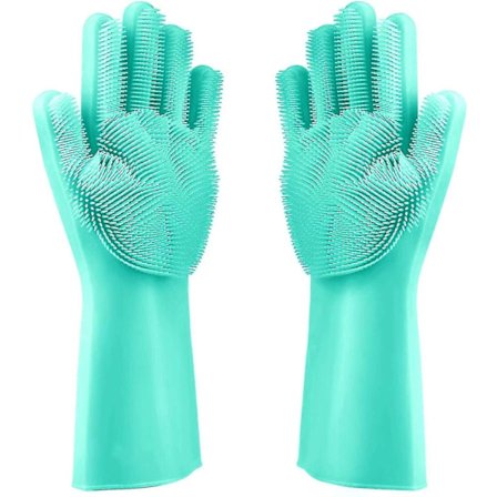 Silikonikäsineet astioiden pesuun