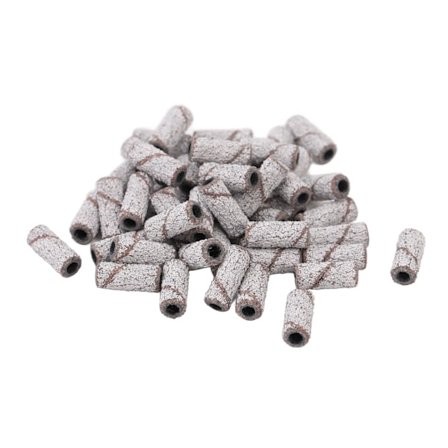 2 pakker med mini slipebånd for negleboremaskiner Små 3mm neglefil slipebånd Bærbare manikyr slipehoder forsyninger