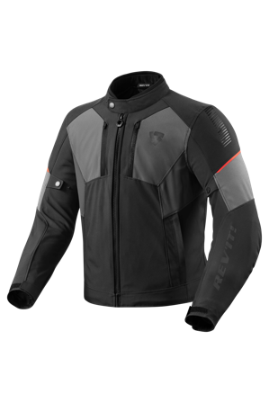 Motorradjacke Rev'It! Catalyst H2O Schwarz/Grau M