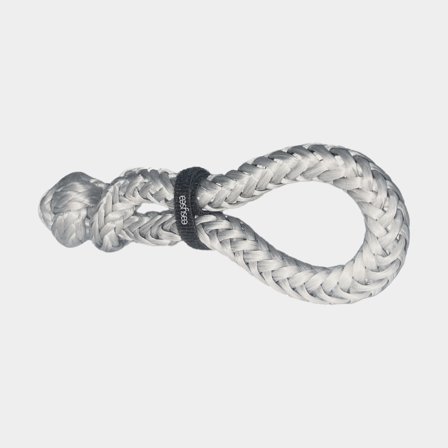 Soft schackel Easysea Soft Shackle S, grå, Ø10 mm (tillverkad av Ø5 mm lina), 50 mm, 3150 kg