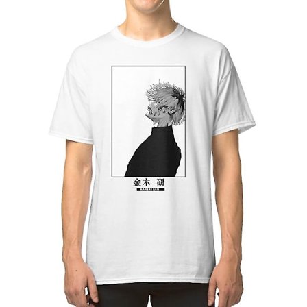 Ken Kaneki-tokyo Ghoul-klassisk Manga Panel Collection T-shirt