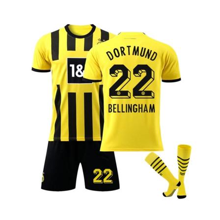 (Borussia Dortmund hemmatröja 2022/23 Bellingham No.22 fotbollströja 3-delade kit för barn Vuxna For iPhone XR,A2